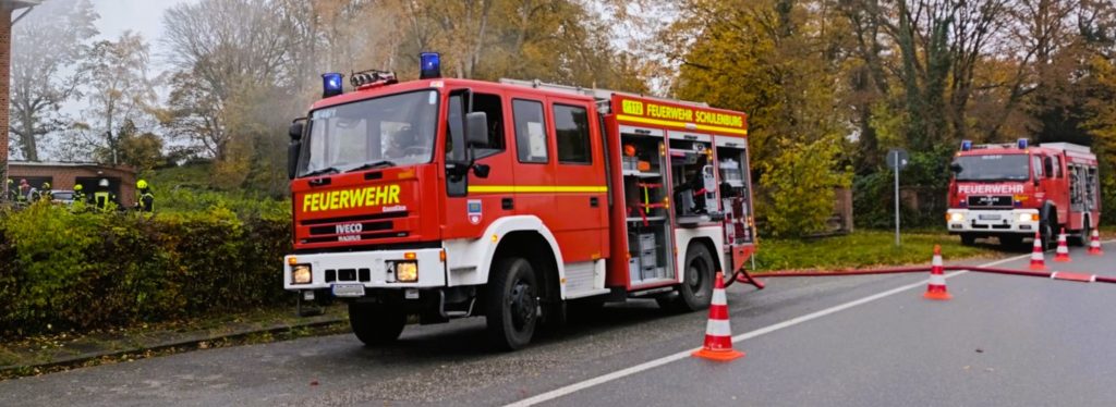 Feuerwehr Einsatz; Foto: Niclas Karbaum