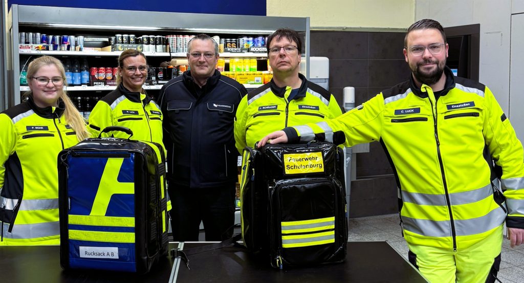 First-Responder-Gruppe; Foto: Niclas Karbaum