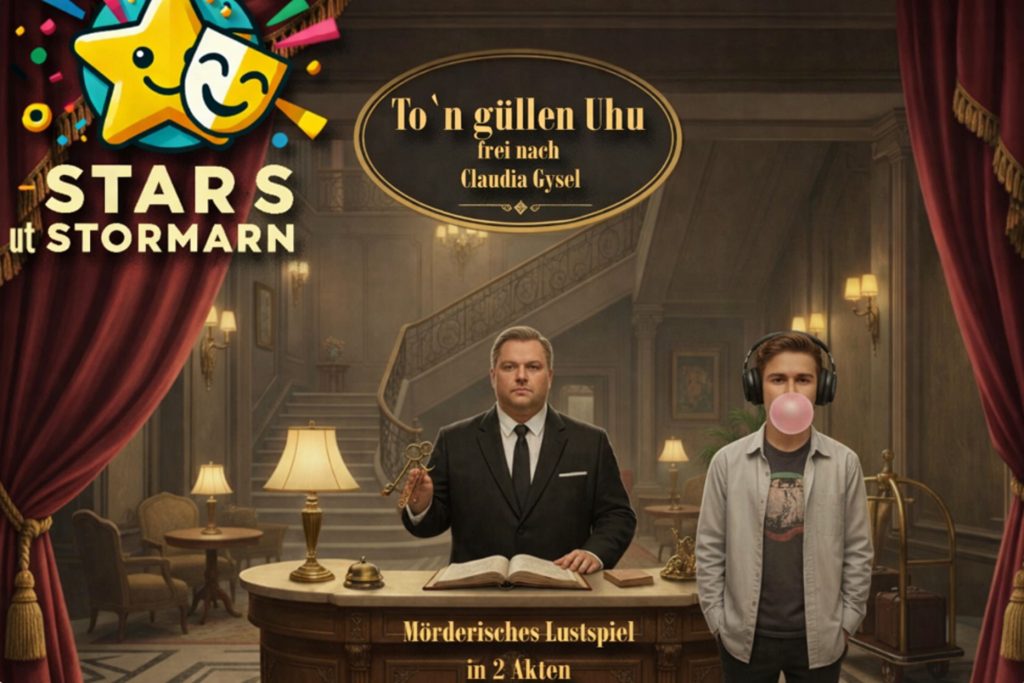 To’n güllen Uhu (editierter Flyer-Auszug); Flyer: Heidi Bornhold